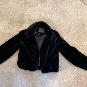 Blank nyc faux fur jacket